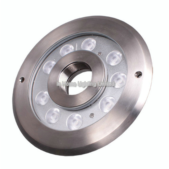 12V 24V RGB IP68 Водонепроницаемый подводный свет фонтан светодиодные фонари кольцо DMX