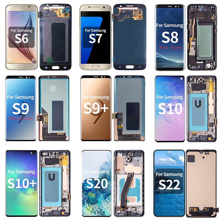 ЖК-дисплей для samsung galaxy S5 S6 S7 S8 S9 S10 S20 S21 S22 Plus Ultra S20 S21, дисплей для телефона, оригинальный ЖК-экран для samsung s10 plus