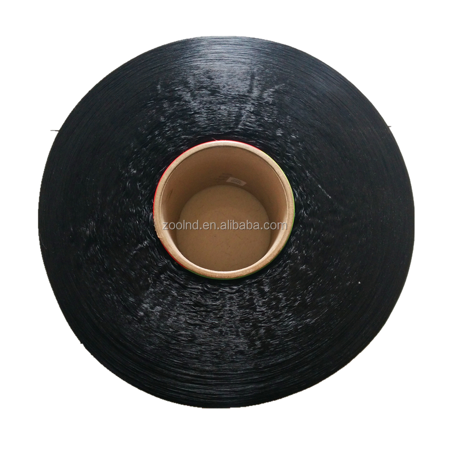 Black 900D Recycle PP Yarn for webbing