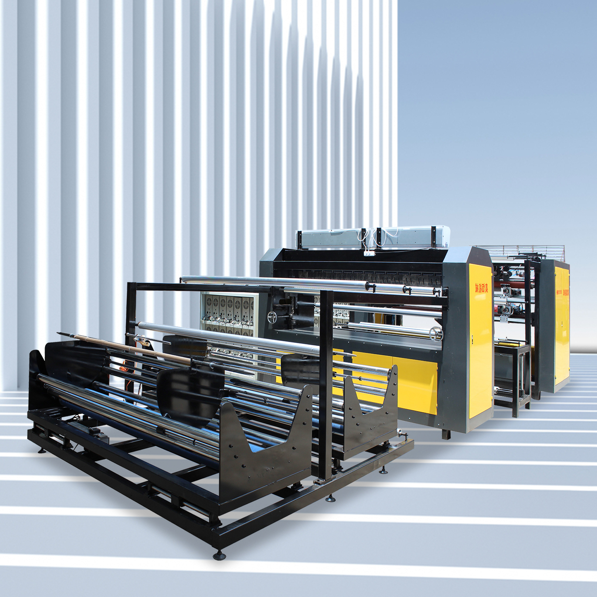 2021 Trending Products AH-SC1000-3500 slitting & transverse spray cotton cutting vertical ultrasonic fabric cutting machine//