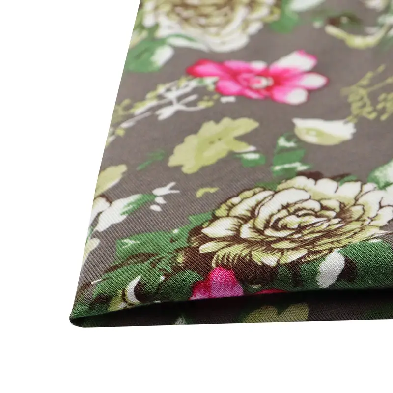Custom digital print fabric modal spandex fabric for women's dress
