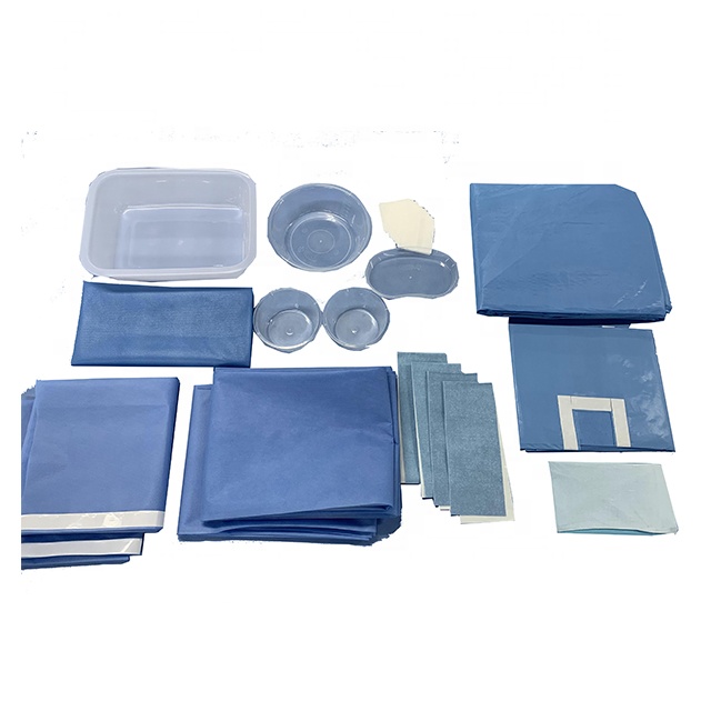 Raysen Best selling EO sterile cesarean surgical drape pack