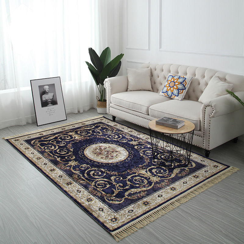 Hot Sale European High Qaulity Style Carpets For Living Room Luxury Printed Living Carpet