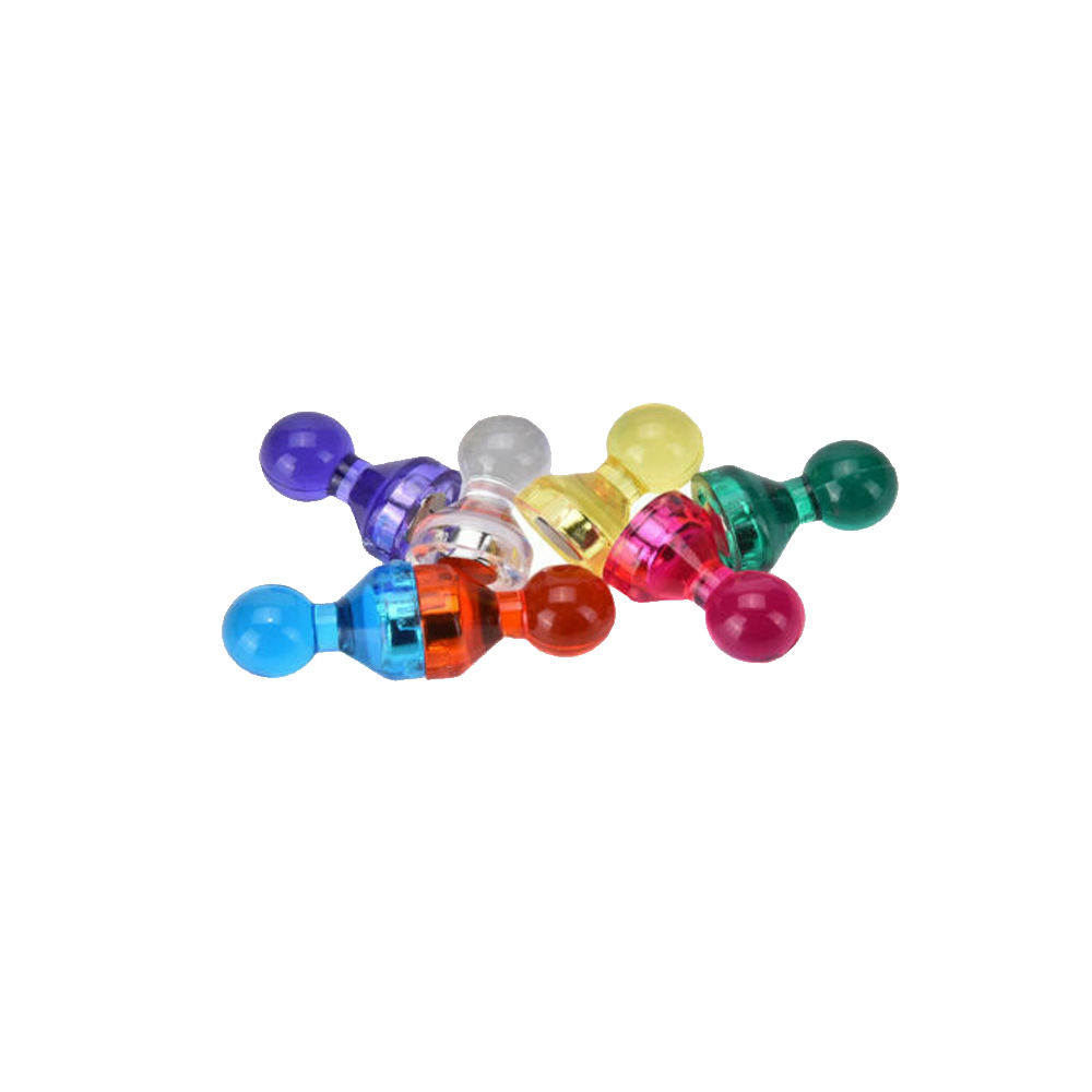 wholesale Colourful Push Pin Magnet Office/Stationary/Whiteboard Magnet Neodymium Magnetic Pushpin