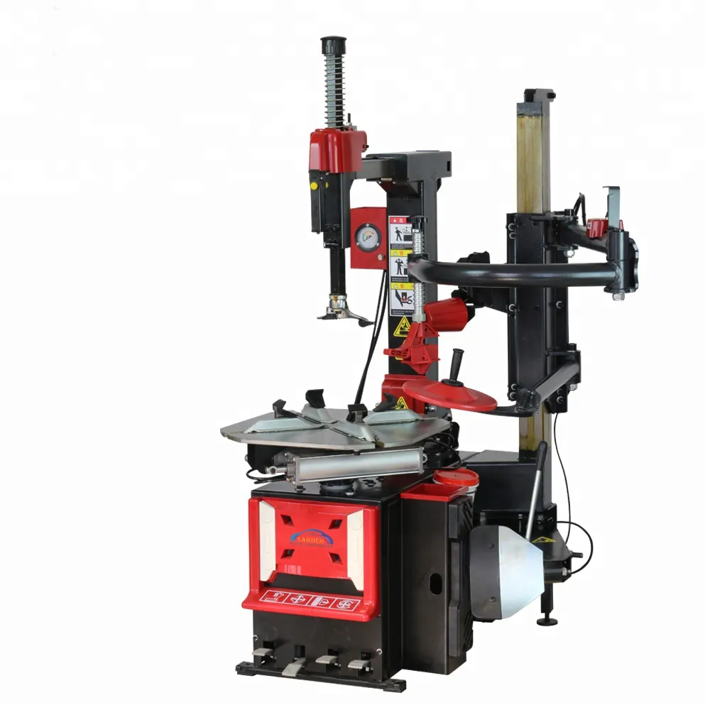 Tire Changer Automatic TC-800A Automatic Tilt Back Tyre Changer 10"-24" For Low Profile Tyres