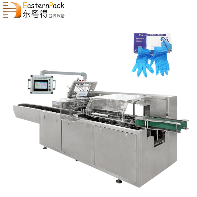 Box Packing Cartoning Medical Gloves Cartons Multi-function Packaging Machines