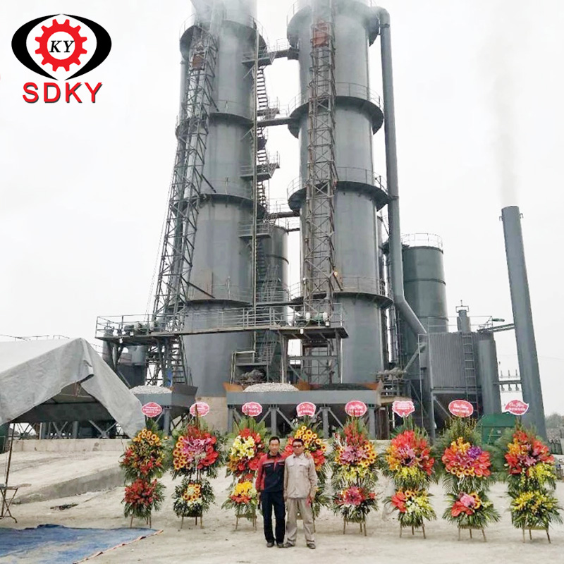 Новая китайская цементная фабрика 150-300tpd, Известняковая печь