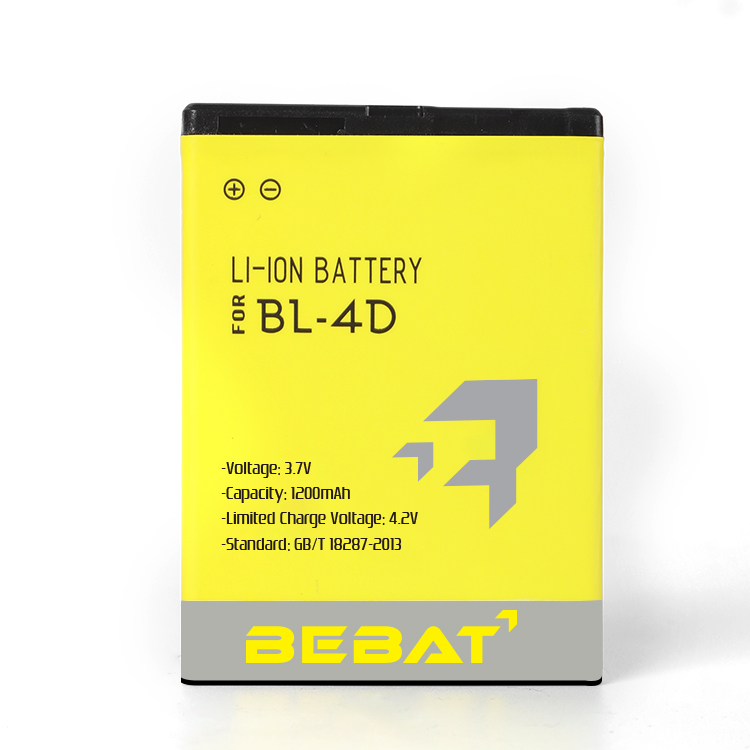 3,7 v литий-ионная батарея BL-4D 1200mAh для Nokia N8-00 N97 мини oem оригинальный элемент