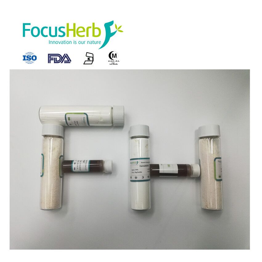 FocusHerb Cbd с украшением в виде кристаллов 99%, Cbd, Cbd изолировать порошок