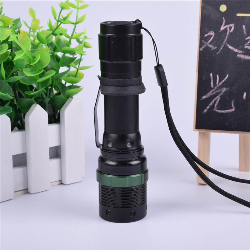 Factory Wholesale Flashlight LED High Power Flashlight Rechargeable Waterproof Torch Self Defense Flashlight