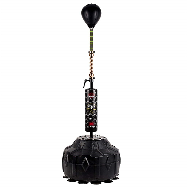 Black cool freestanding boxing bag and punching bag with boxing cobra punching bag
