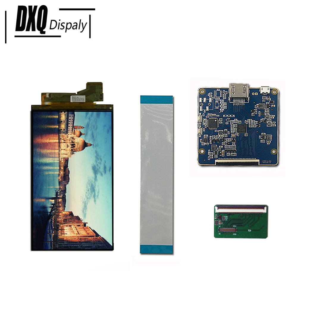 ЖК-дисплей DXQ 5,5 дюймов TFT IPS с сенсорным драйвером UHD 4K 2160*3840 530 nits MIPI интерфейс TFT ЖК-дисплей экранная панель