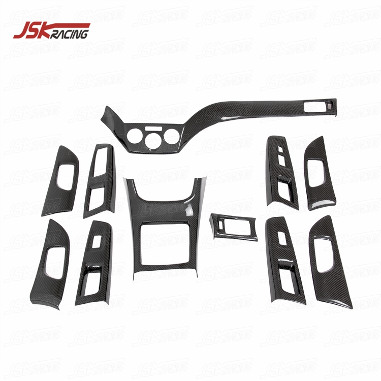 CARBON FIBER INTERIORS LHD (11 PCS) FOR 2008-2011 SURARU IMPREZA 10