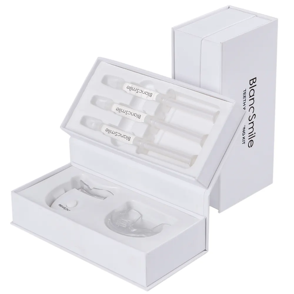 Teeth whitening equipment kit blanchiment dentaire dental kit 10 min timer teeth cosmetic bag professional set