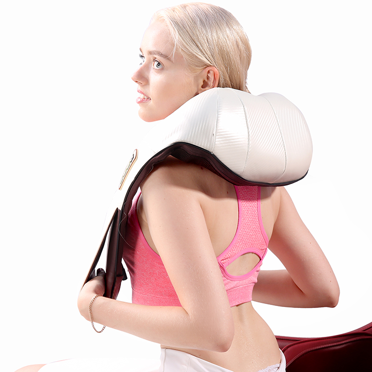 Hot sale back kneading massager portable massager belt with neck
