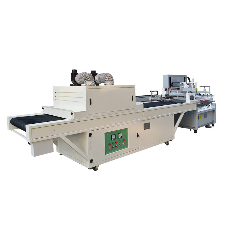 Automatic screen printing machine automatic blanking screen printing equipment with dryer