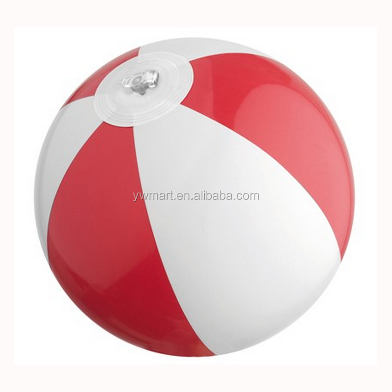 Custom made factory wholesale christmas ball inflatable beach ball plastic toy ball