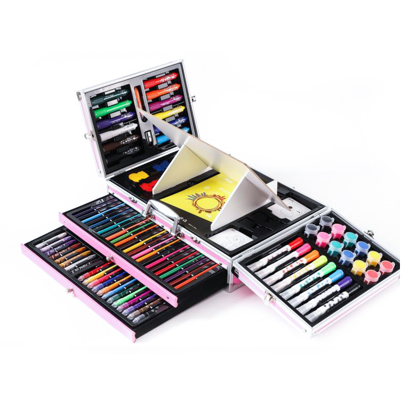 Универсальный алюминиевый корпус deluxe kids DIY набор художественных подарков