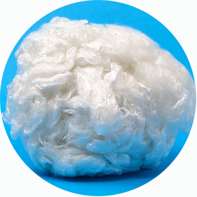 1.2D 38mm Raw Material Bamboo Fiber for Spunlace Non Woven