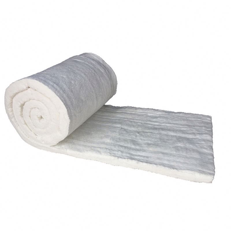 New Products White Fireproof Ceramic Fiber Blanket For Tunnel And High-Temperature Gaskets