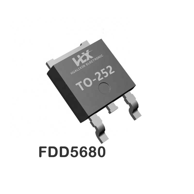 FDD5680 TO252 N канал 60 в 35A Мощность MOSFET smd транзистор hualichip интегральная схема ic mos FDD5680