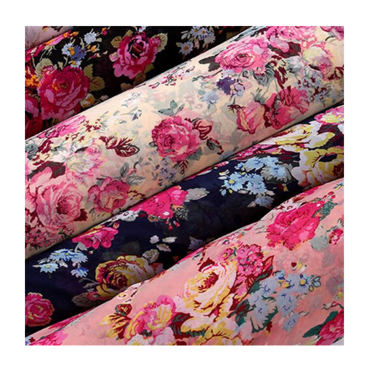 Shaoxing Onway Wholesale Good quality comfortable ladies flower color jacquard brocade fabric for dress