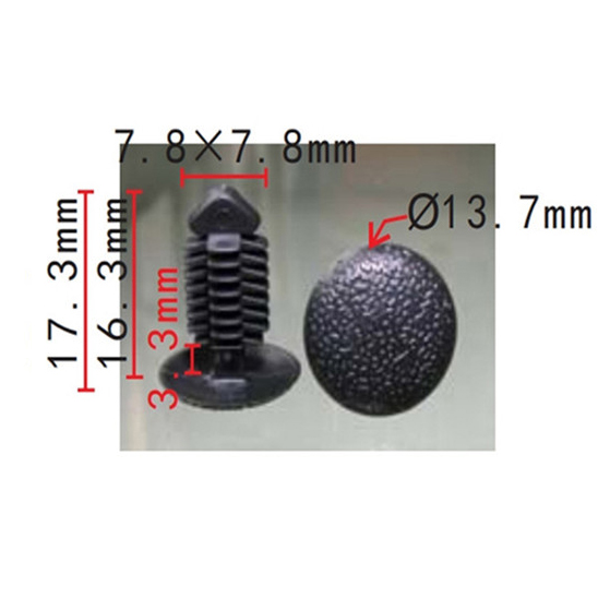 Auto Fastener & Clip For Opel GM 2346824 90283614 Car Trunk Liner Fastener Positioning Buckle