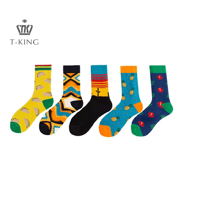TKing, высокое качество, оптовая продажа, новый стиль, мужская комната, пицца, картина, низкий минимальный заказ, носки, хлопок, для женщин