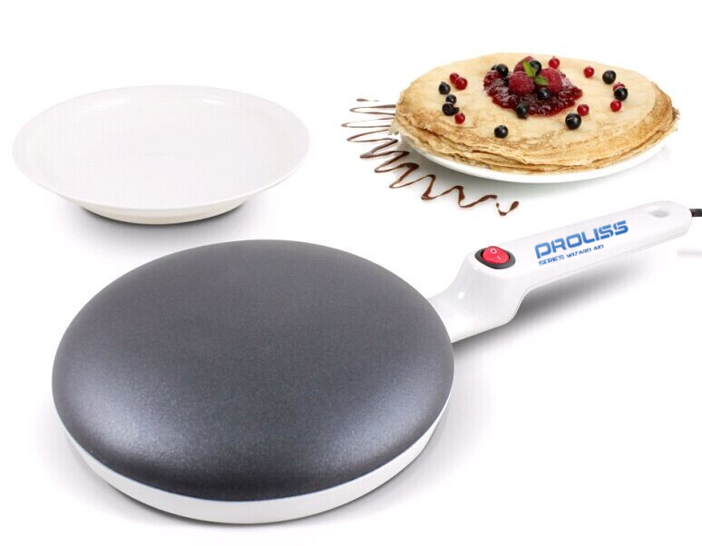PROLISS Household custom 650W Aluminum Non-stick Mini crepe maker pancake machine maker