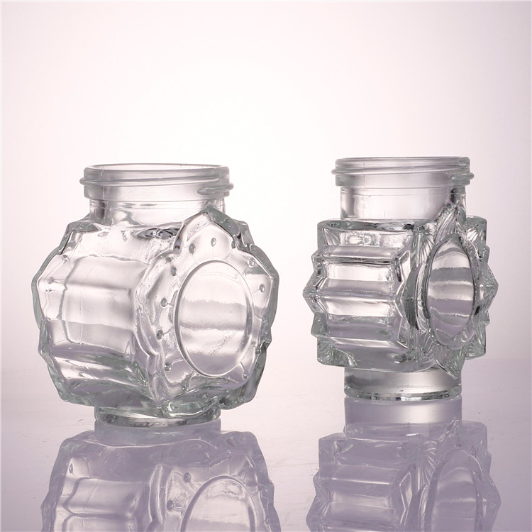 150 мл 200 мл 380 мл 500 мл стеклянная цилиндрическая банка Mason Jar для консервирования пищевых продуктов, стеклянная банка для варенья, солонка с металлической крышкой