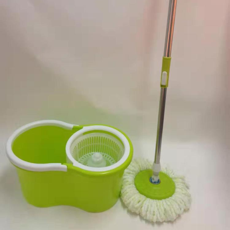 Cheap home used hand press magic round mop bucket set with wheels in stock