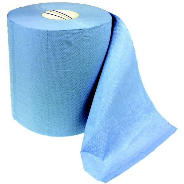 Eco Friendly Automatic Paper Towel Dispenser Use Blue industrial hand roll Washroom recycled pulp paper towel for hand drying