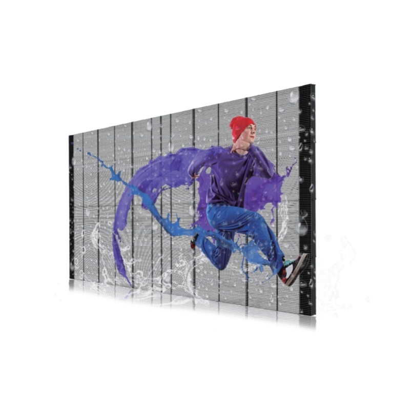 Premium P15.625 Outdoor Transparent SMD grid screen for High End Advertising and Video Walls