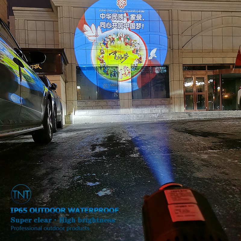 37.5mm diameter glass logo 20W30W40W60W80W logo projector gobo customize