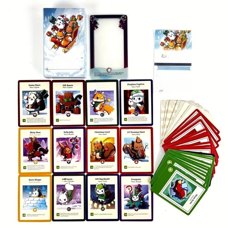Customized Children Learning Board Game with Alphabet Tiles and Storage Drawer Children's Entertainment Card Game