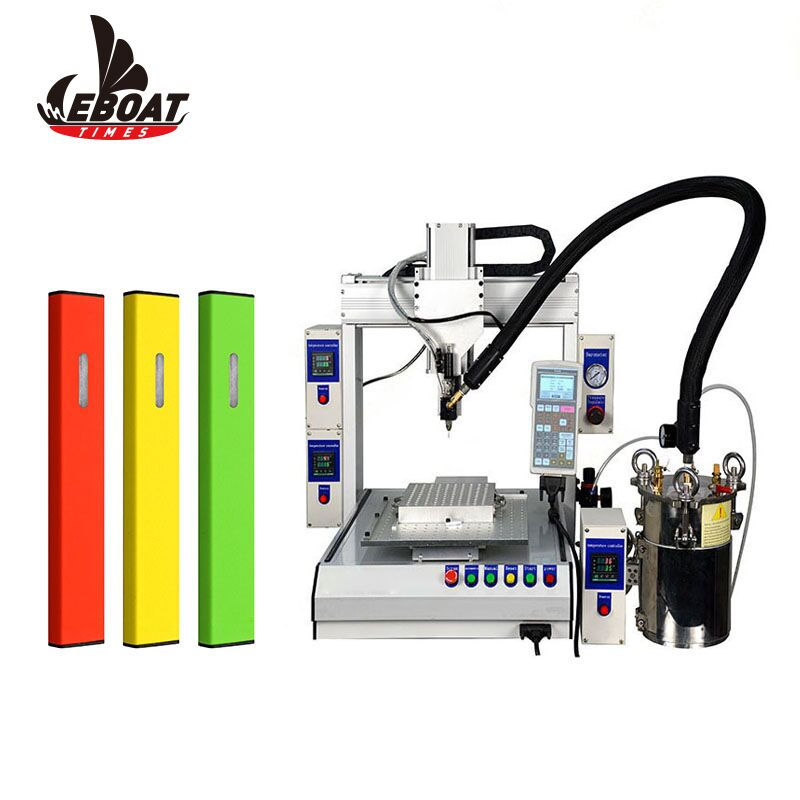 Semi automatic top filling cbd thick oil cartridge 510 Ceramic cbd 0.5ml 1ml glass tank vape cartridge filling machine