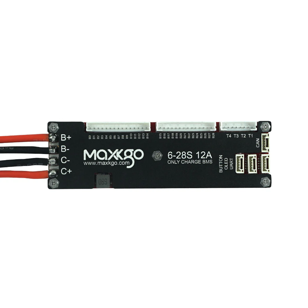 Maxkgo Smart BMS charge-only BMS base on VESC for Onewheel Scooter Esk8 electric skateboard 28S 12A for battery pack