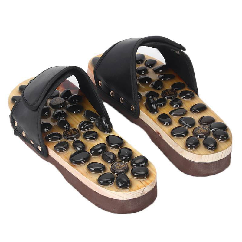 Indoor Outdoor Acupuncture Therapy Feet Care Foot Massage Slippers Indoor Health Hotel Home Beach Shoes Slippers
