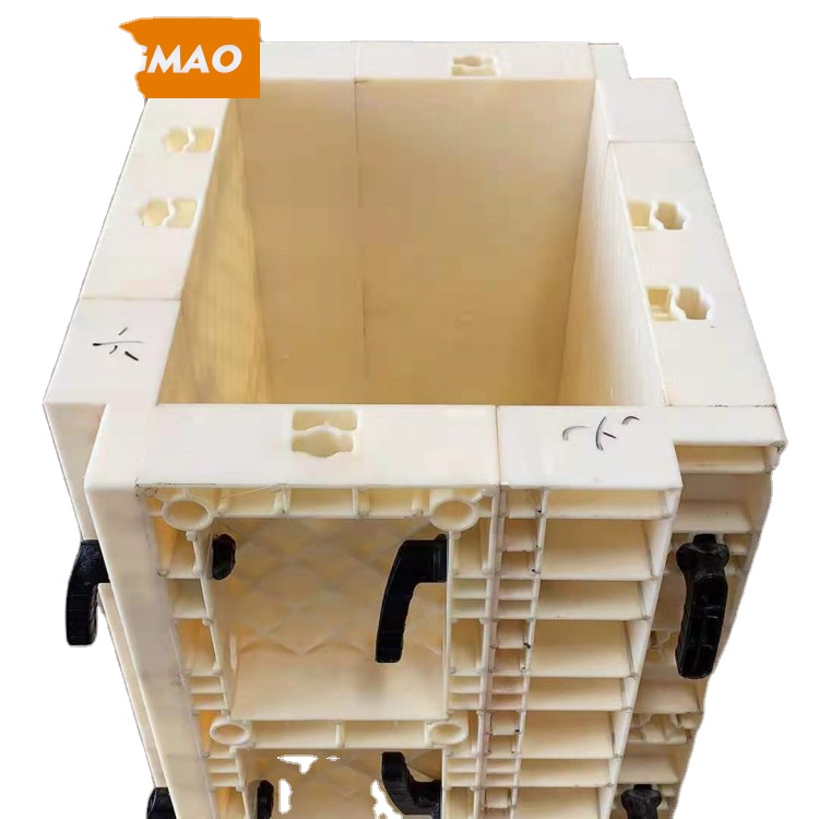 SONGMAO Concrete Plastic Formwork Pillar Mould Column Formwork For Construction