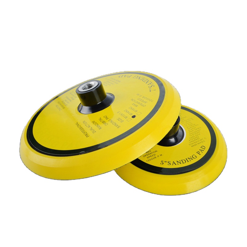 Mini 4 Inch 30mm Hook And Loop PU Foam Sanding Disc Pad Polishing Pads For Car