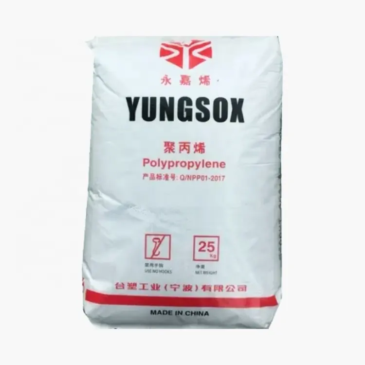 Homopolymer  Polypropylene PP Film Grade Yungsox 2080 Recycled Plastic Granules PP