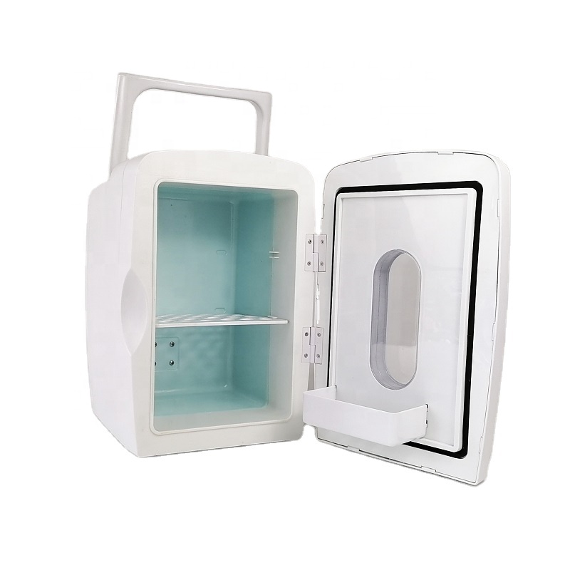 Wholesale new cosmetic refrigerator 13.5L AC DC portable cold warm skincare make up fridge household small fridge