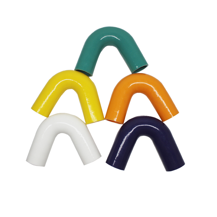 Manufacturer wholesale car color 135 degree elbow silicone hose