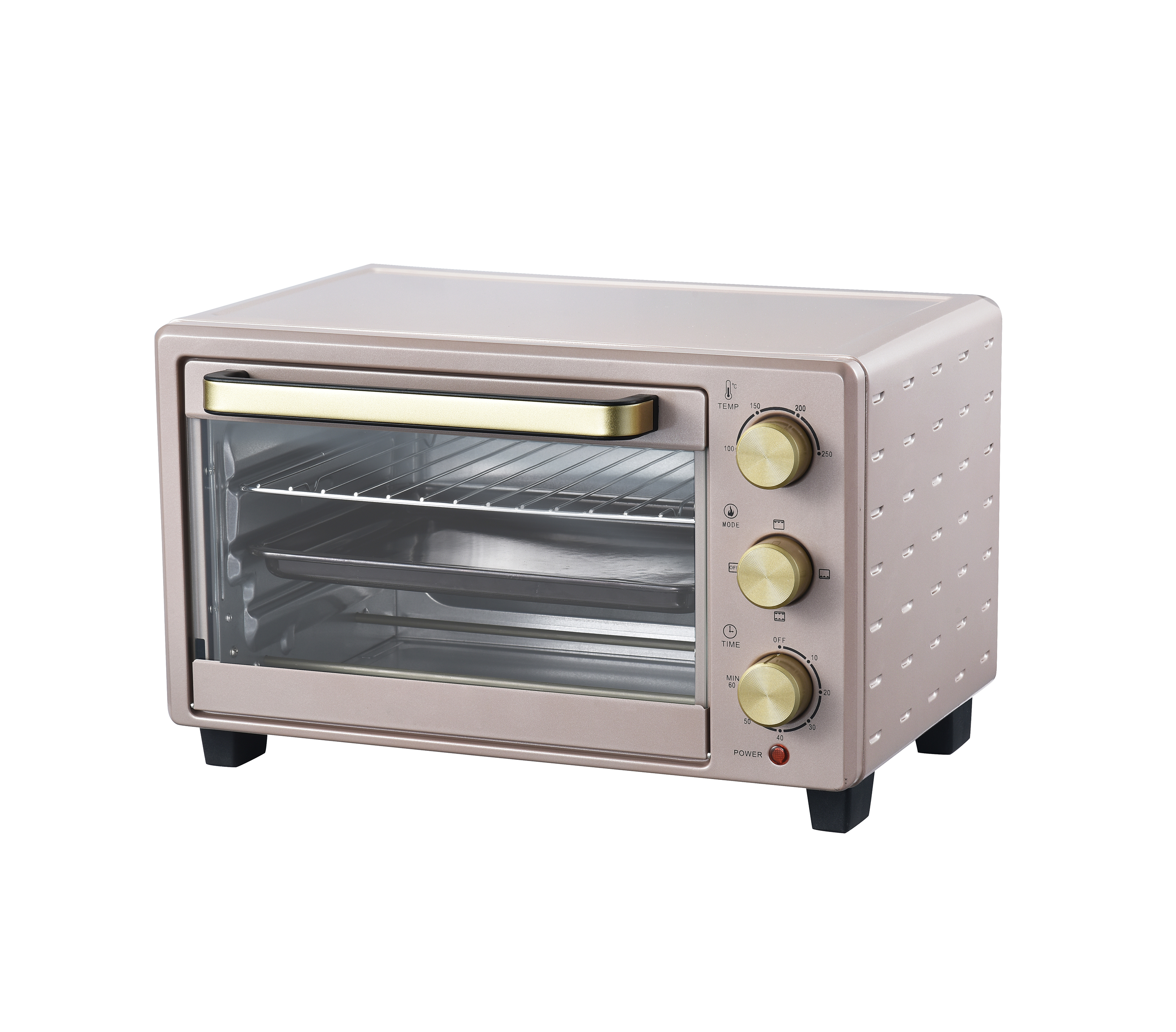 Бытовая электрическая конвекционная печь Posida 23L с CE, CB, ETL, RoHS