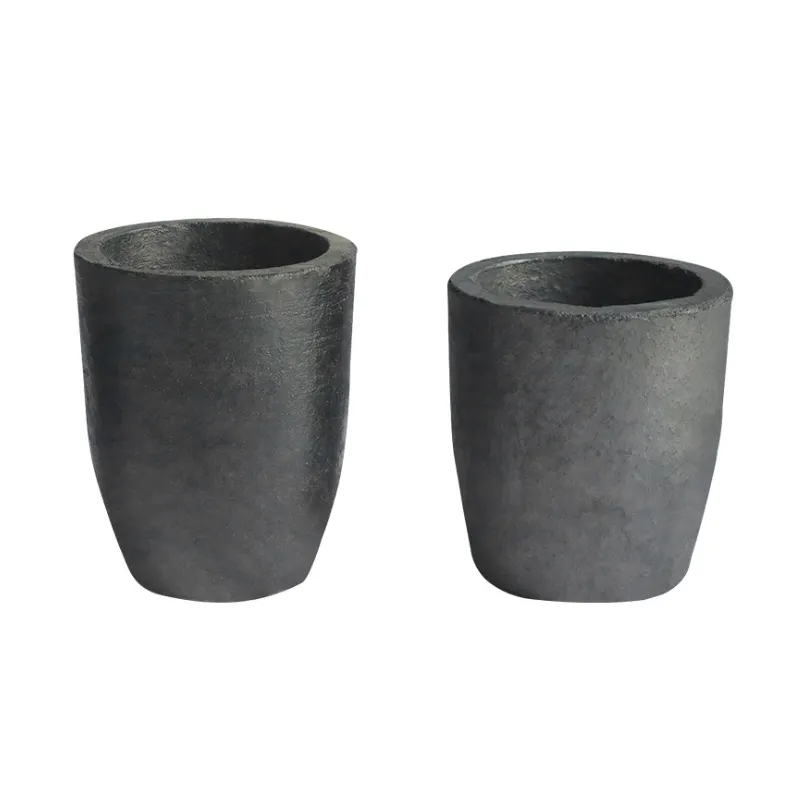 Graphite Crucible for Metal MeltingSpouted Crucible Silicon Carbide Graphite Crucible