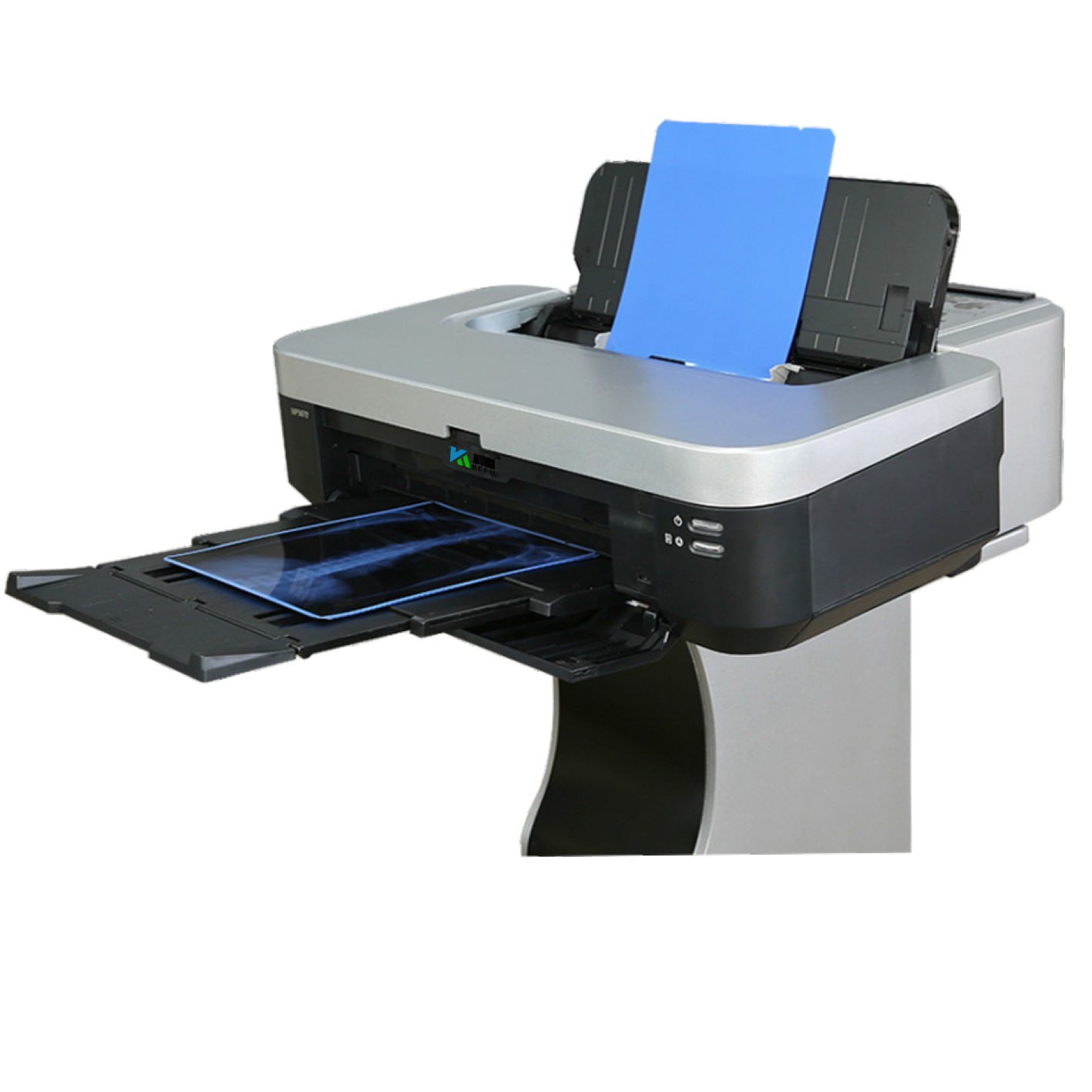 Медицинская пленка Xray A4 PET Radiology 210um, синий струйный цифровой печатный лист