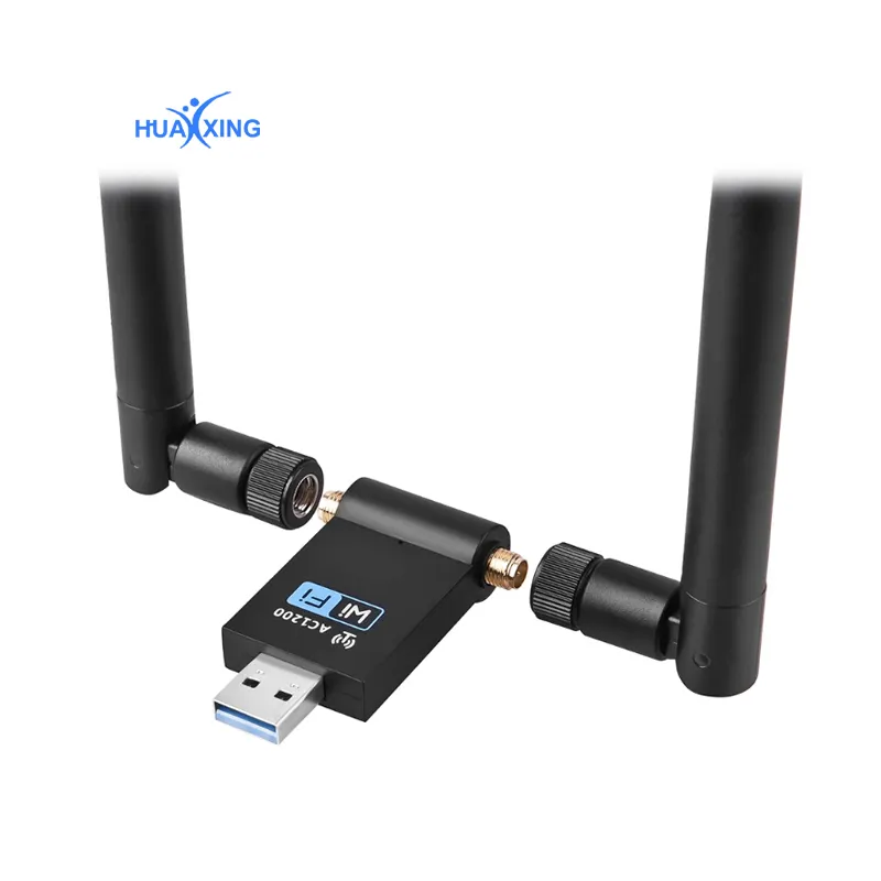 2020 New Blue Tooth WiFi 802.11 B/g/n/ac 1200Mbps RTL8822BU Wireless USB Wifi Adapter