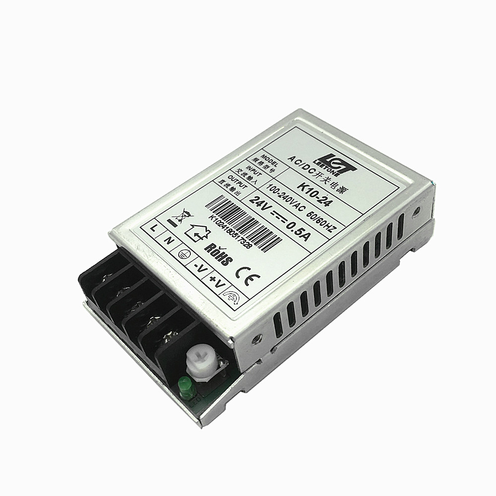 Мини переменного/постоянного тока, производство Китая источника питания 10W 24V 0.5A, с переключением между дальним и выход для светодиоидному драйверу, ультратонкий импульсный источник питания, блок питания 110V/220V-24V