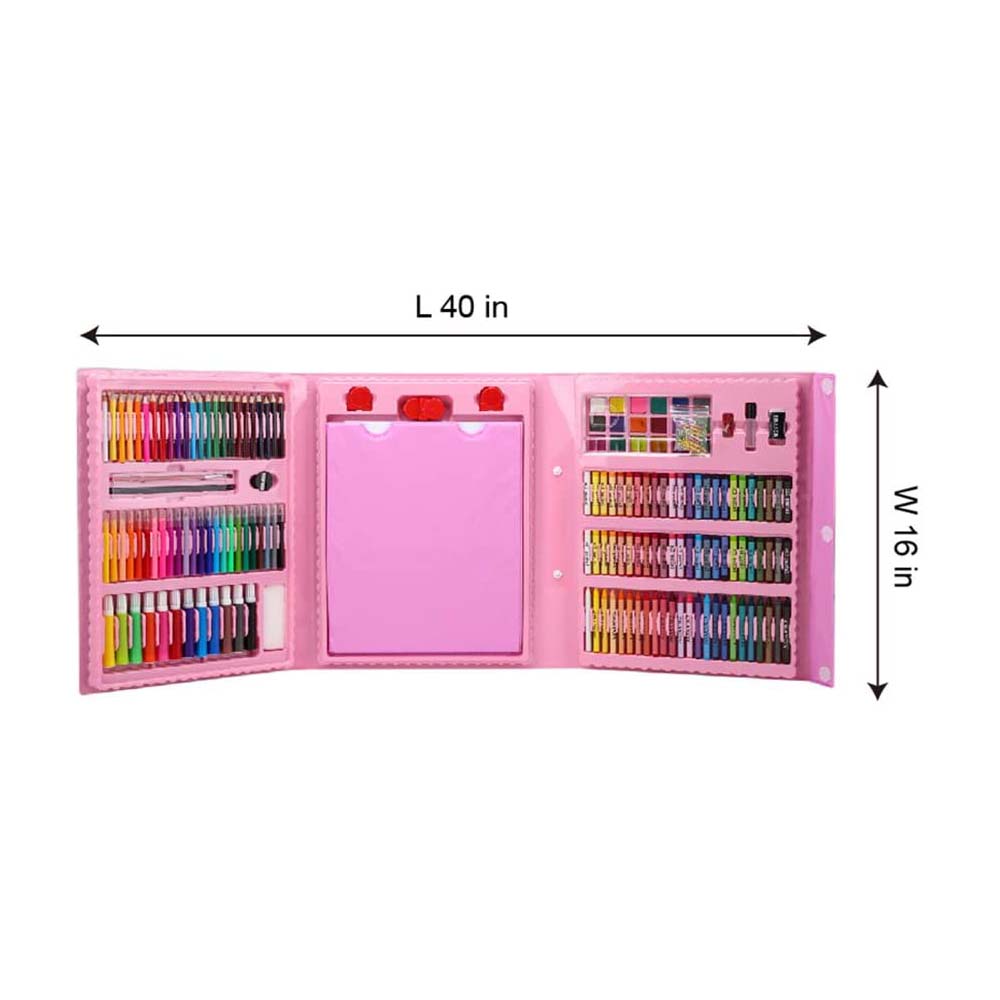 Hot Sell 208 PCS Non-toxic DIY Children Painting Drawing Supplies Drawing Art Set For Kids Box Artist Printing