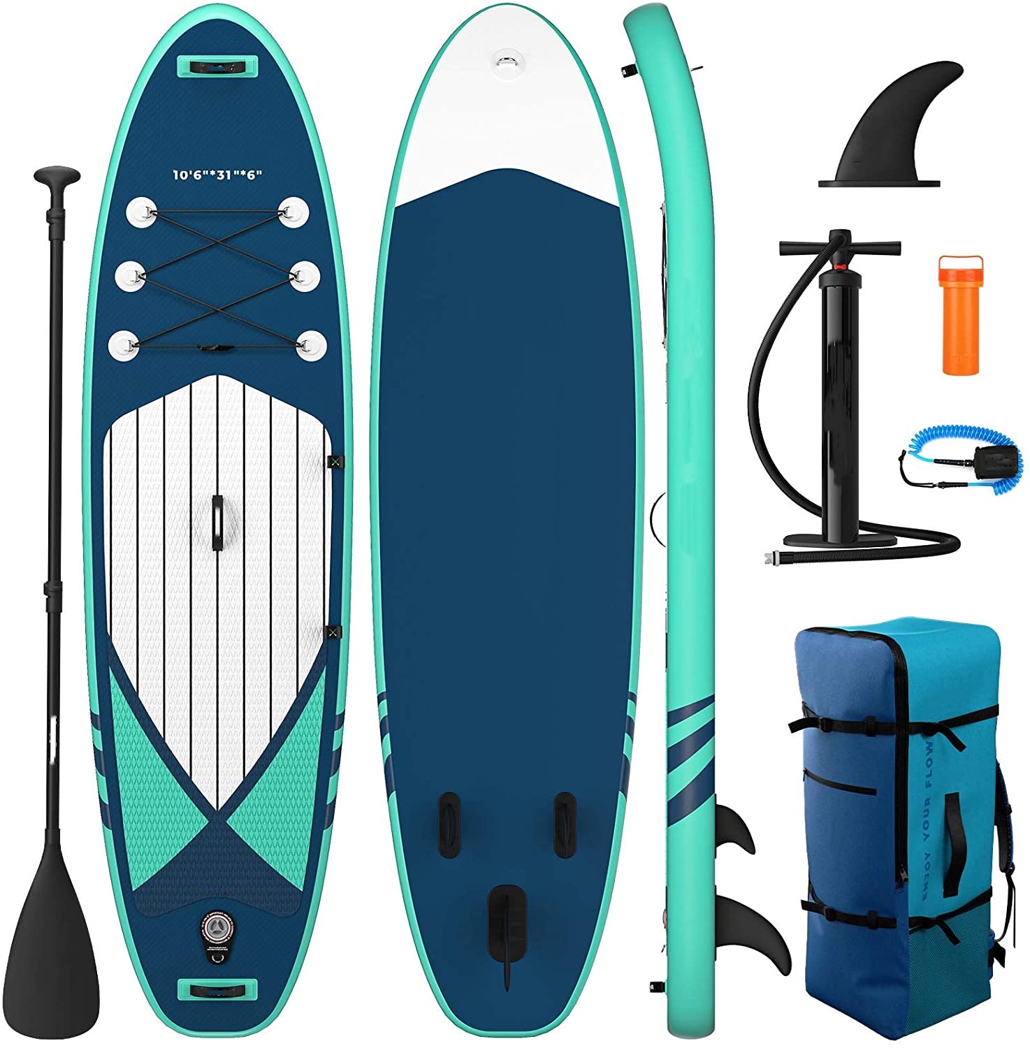 Надувная доска iSUP aqua marina, доска для весла, доска для Каяка